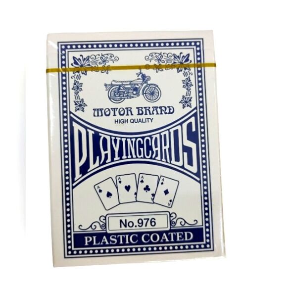 MOTOR BRAND HIGH QUALITY PLAYING CARDS NWT - Picture 1 of 9
